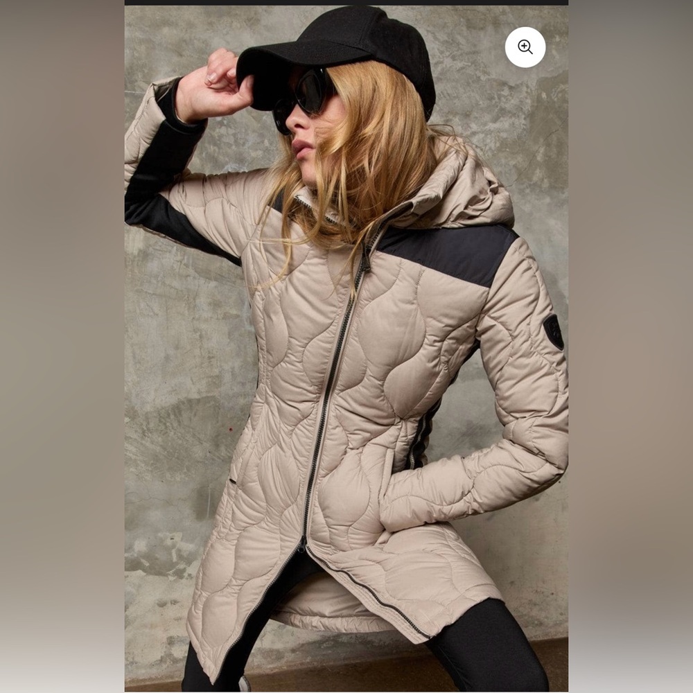 Alp N Rock Chamonix Long Jacket in Stone. New with tags!